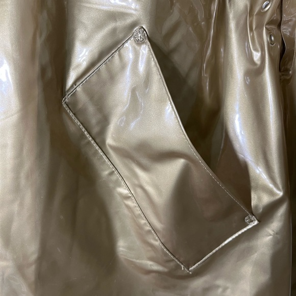 Vintage Raincoat by Ken Sporn. Whippette Gold Raincoat. - Picture 3 of 6